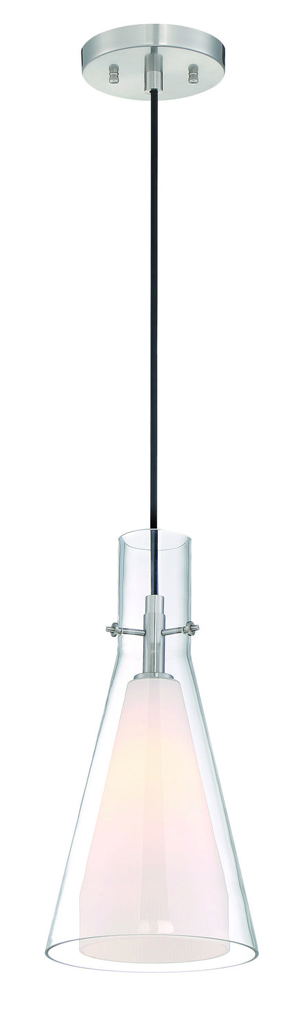 George Kovacs - P23-084 - One Light Pendant - Taper - Brushed Nickel