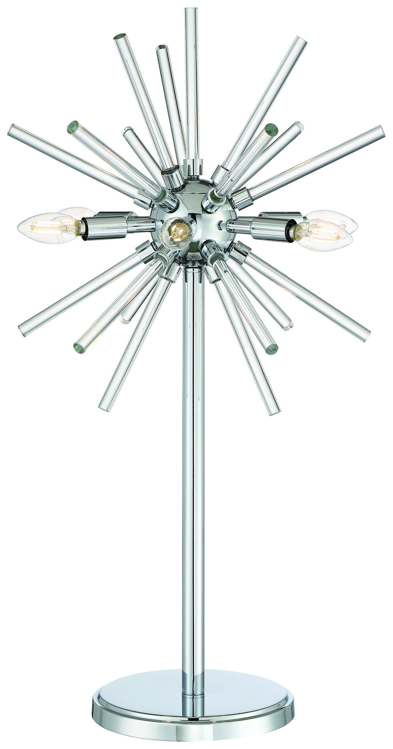 George Kovacs - P1797-077-L - LED Table Lamp - Spiked - Chrome