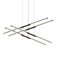 Sonneman - 2802.25 - LED Pendant - Tik-Tak - Satin Black