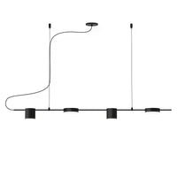 Sonneman - 2884.25 - LED Pendant - Counterpoint - Satin Black