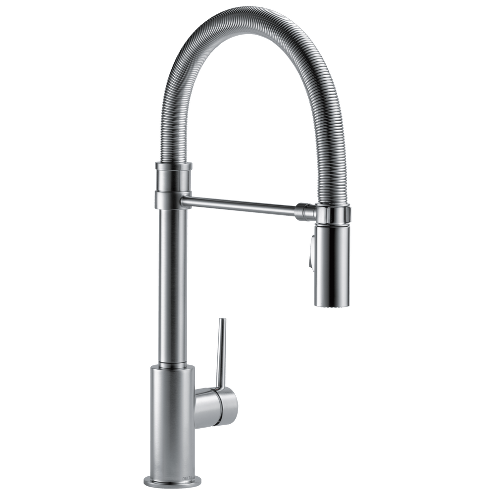 Delta Trinsic®: Single-Handle Pull-Down Spring Kitchen Faucet