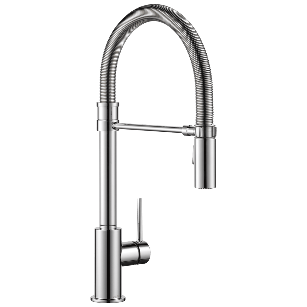 Delta Trinsic®: Single-Handle Pull-Down Spring Kitchen Faucet