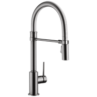 Delta Trinsic®: Single-Handle Pull-Down Spring Kitchen Faucet - Maison&Co.