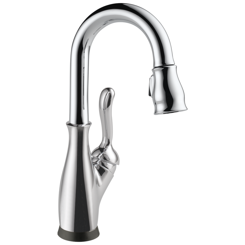 Delta Leland®: Single Handle Pull-Down Bar / Prep Faucet with Touch<sub>2</sub>O® Technology