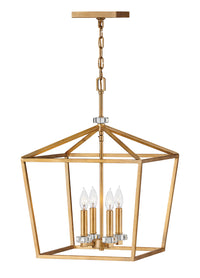 Hinkley - 3535DA - LED Chandelier - Stinson - Distressed Brass