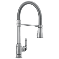 Delta Broderick™: Single Handle Pull-Down Kitchen Faucet With Spring Spout - Maison&Co.