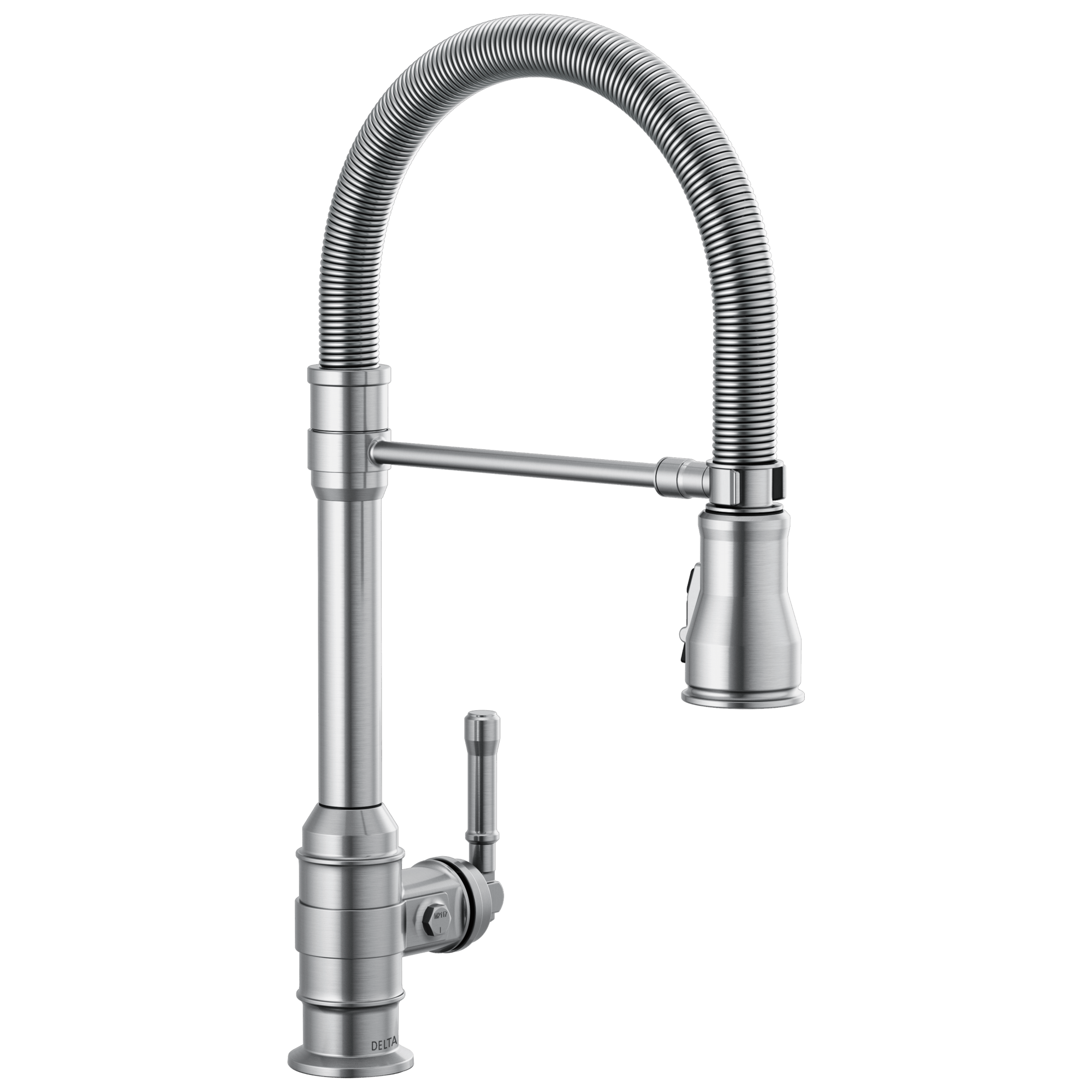 Delta Broderick™: Single Handle Pull-Down Kitchen Faucet With Spring Spout - Maison&Co.