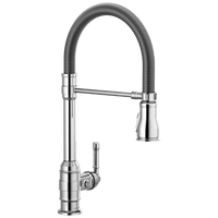 Delta Broderick™: Single Handle Pull-Down Kitchen Faucet With Spring Spout - Maison&Co.