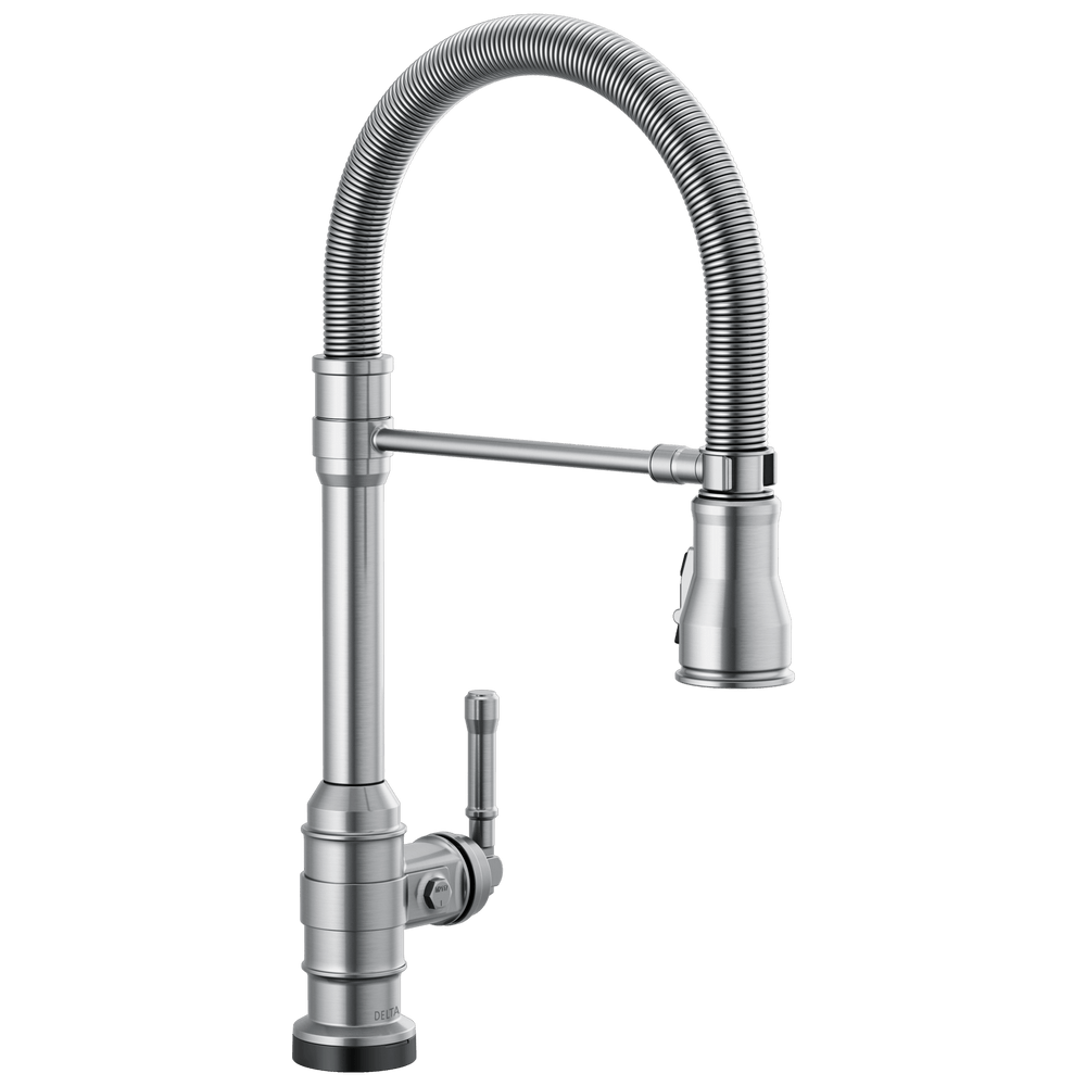 Delta Broderick™: Single-Handle Pull-Down Spring Kitchen Faucet with Touch<sub>2</sub>O® Technology - Maison&Co.