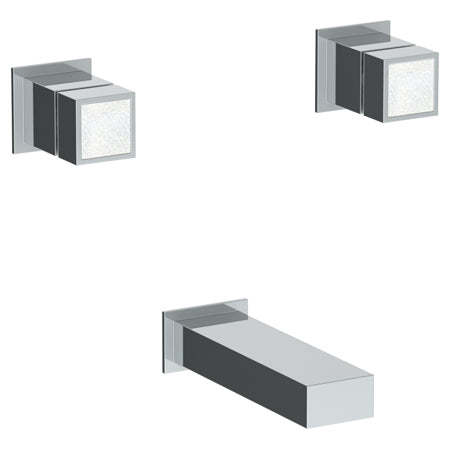 Wall Mounted 3 Hole Bath Set