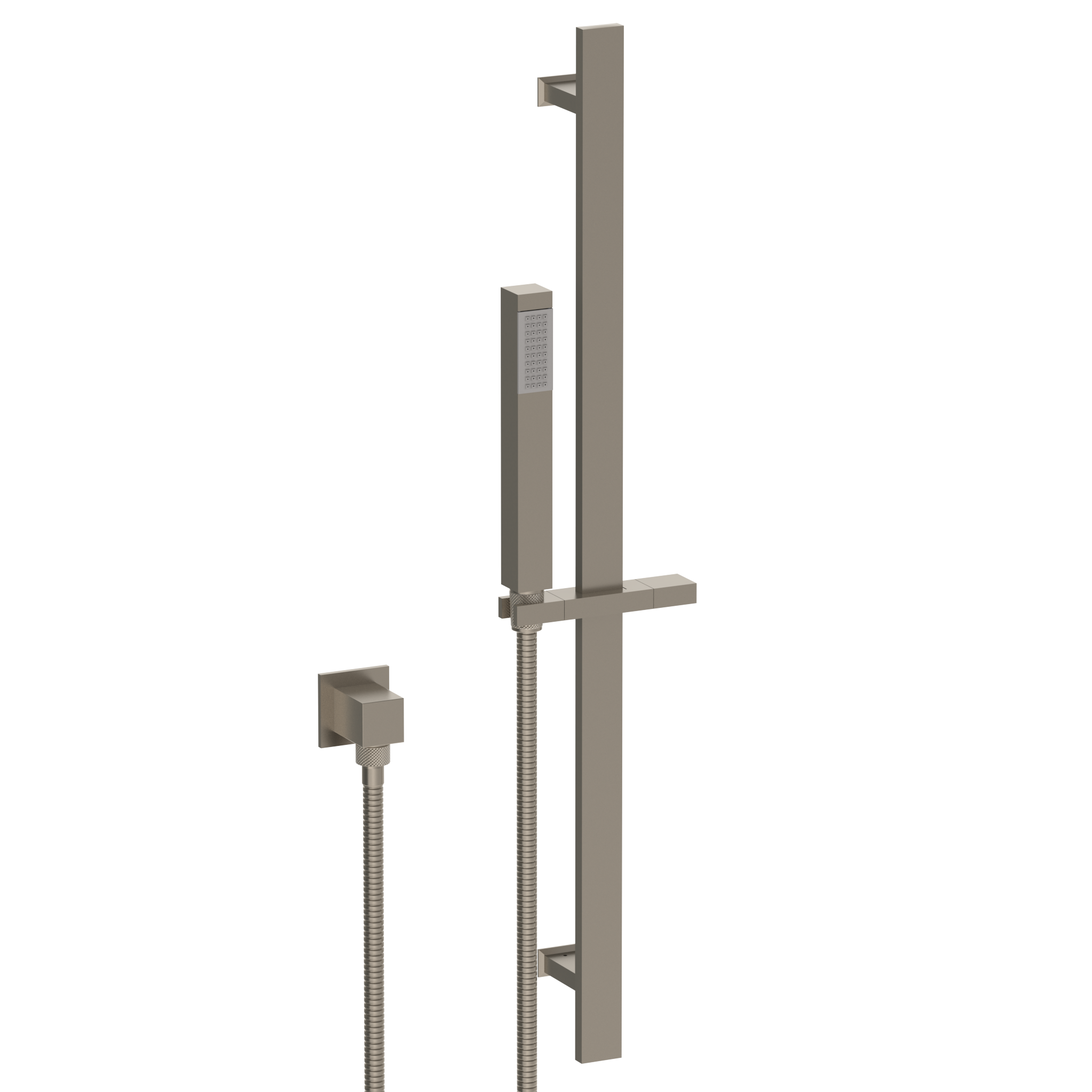 Positioning Bar Shower Kit With Hand Shower And 69" Hose