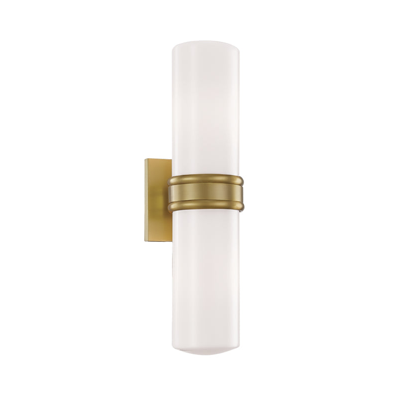 Mitzi - H328102-AGB - Two Light Wall Sconce - Natalie - Aged Brass