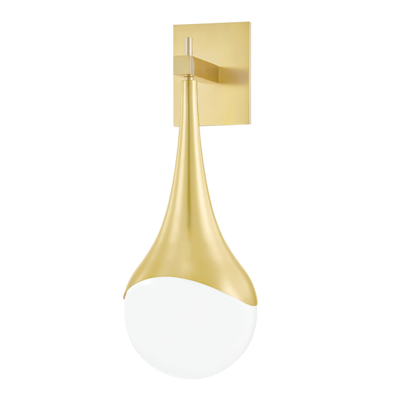Mitzi - H375101-AGB - One Light Wall Sconce - Ariana - Aged Brass