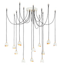 Hinkley - 35908SHW - LED Foyer Chandelier - Nula - Shell White