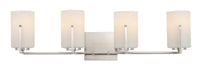 Maxim - 21284SWSN - Four Light Bath Vanity - Dart - Satin Nickel