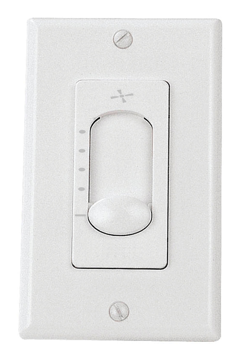 Craftmade - CM-6W - 4 Speed Fan Control Wall Control in White Finish - 4 Speed Fan Control