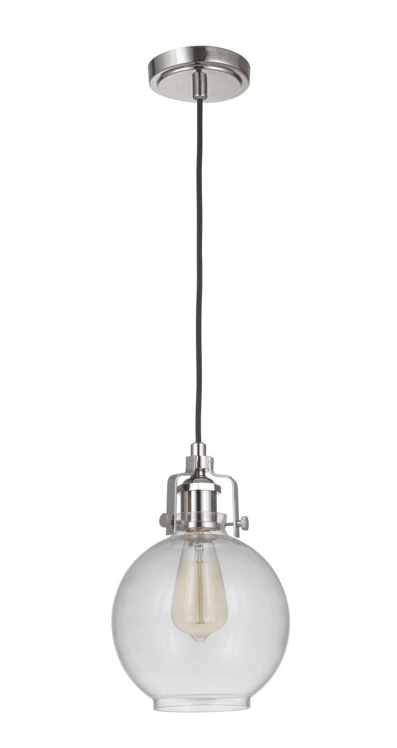 Craftmade - P830PLN1-C - State House One Light Mini Pendant in Polished Nickel Finish - State House