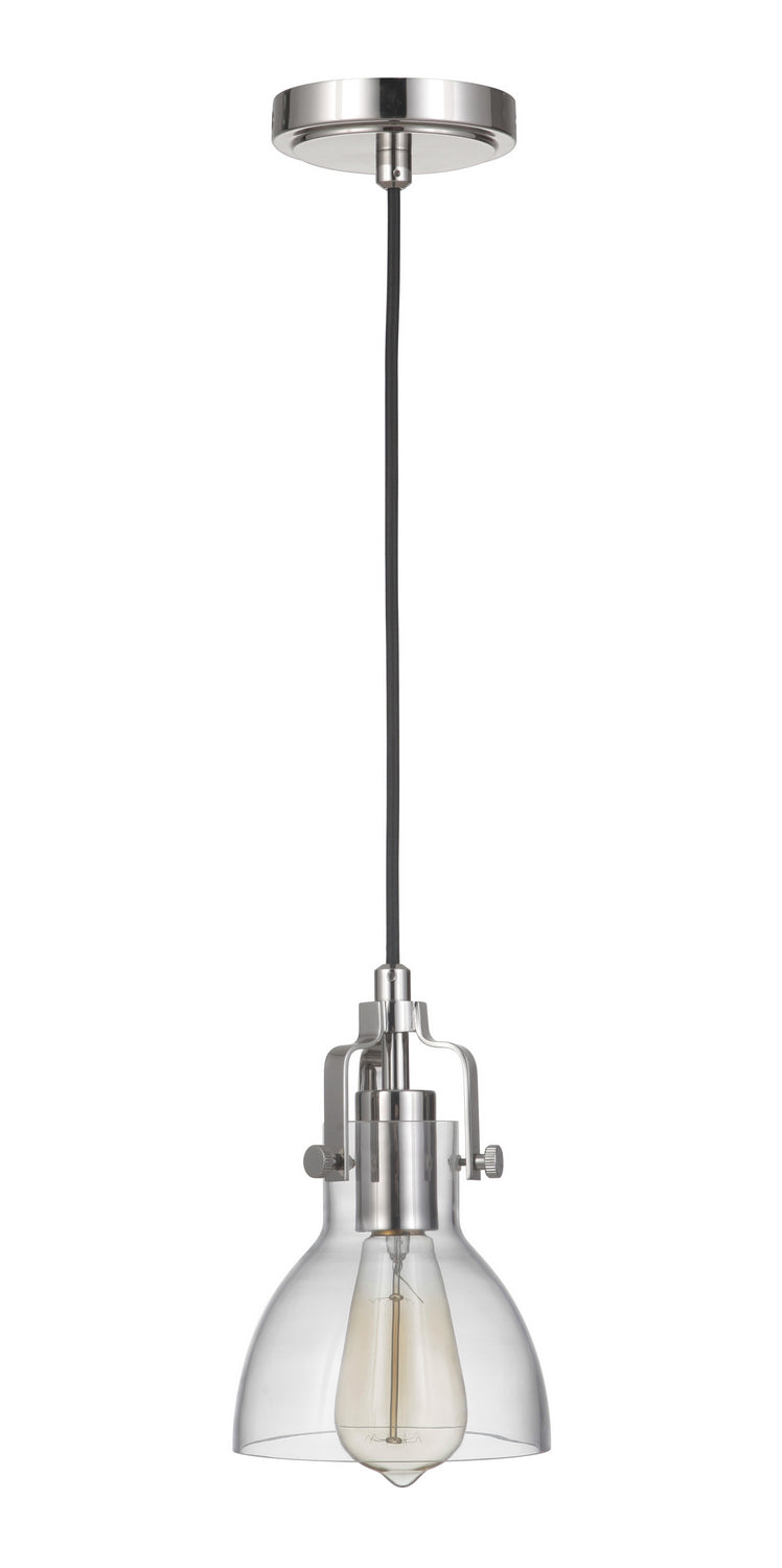 Craftmade - P831PLN1-C - State House One Light Mini Pendant in Polished Nickel Finish - State House