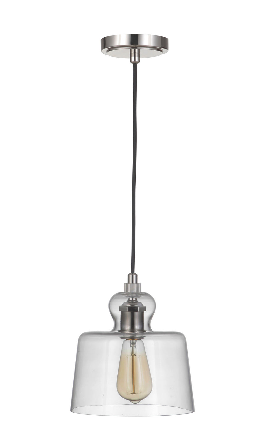 Craftmade - P834PLN1-C - State House One Light Mini Pendant in Polished Nickel Finish - State House