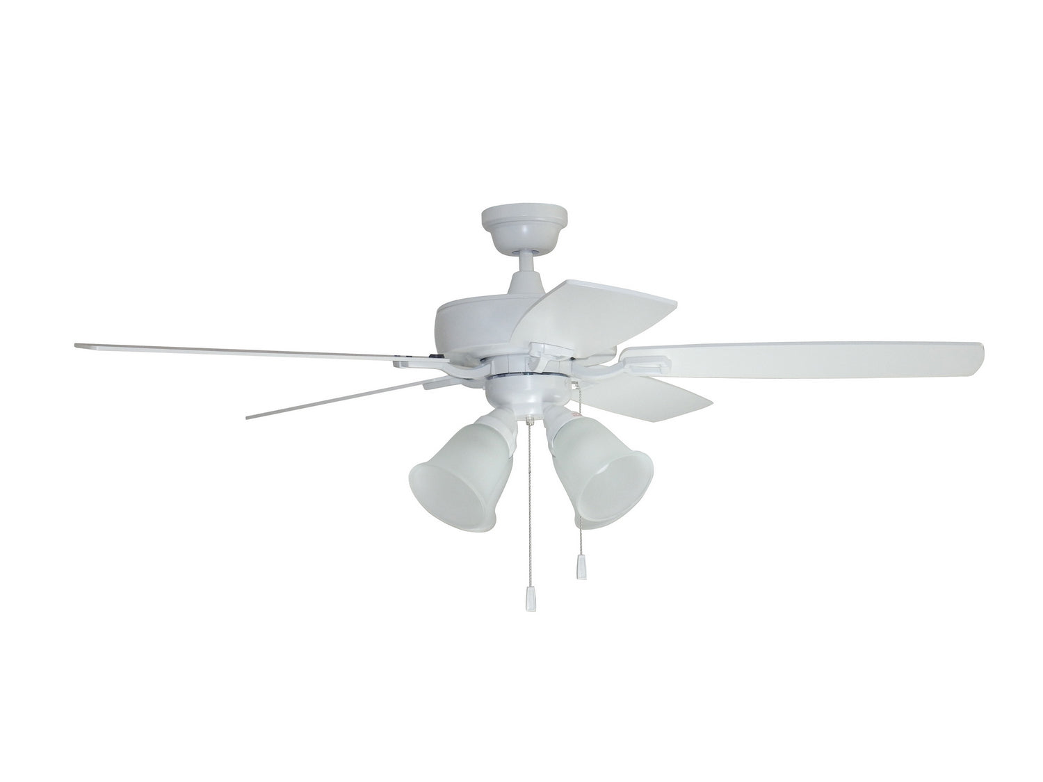 Craftmade - TCE52W5C4 - Twist N Click 4 Light 52"Ceiling Fan in Mulltiple Finishes - Twist N Click 4 Light