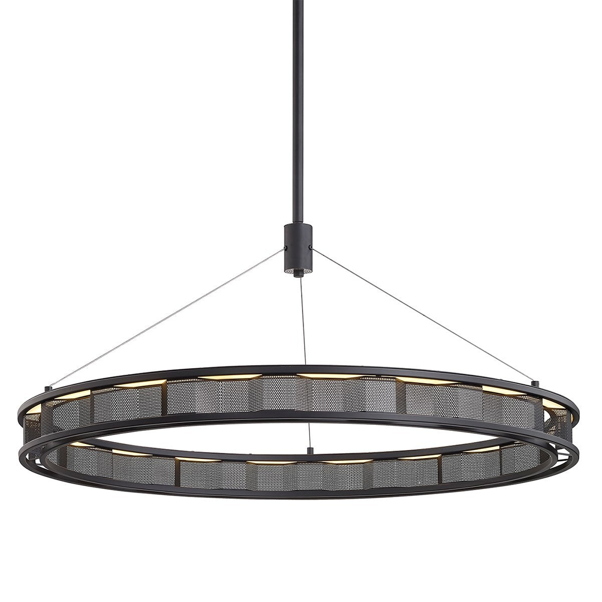 Troy Lighting - F6865 - LED Chandelier - Fuze - Modern Bronze