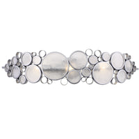 Varaluz - 165B03MS - Three Light Bath - Fascination - Metallic Silver