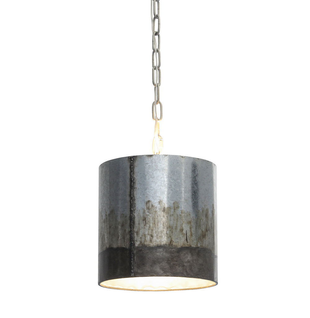 Varaluz - 323M01OG - One Light Mini Pendant - Cannery - Ombre Galvanized