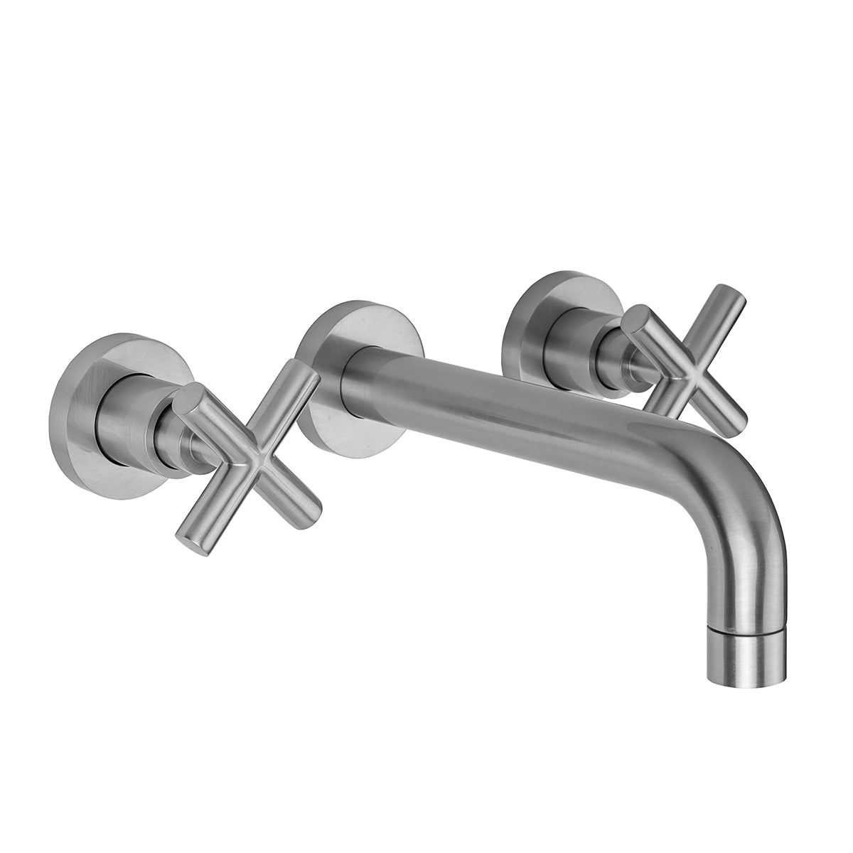 Contempo Wall Faucet TRIM with Cross Handles- 0.5 GPM in Multiple Finishes