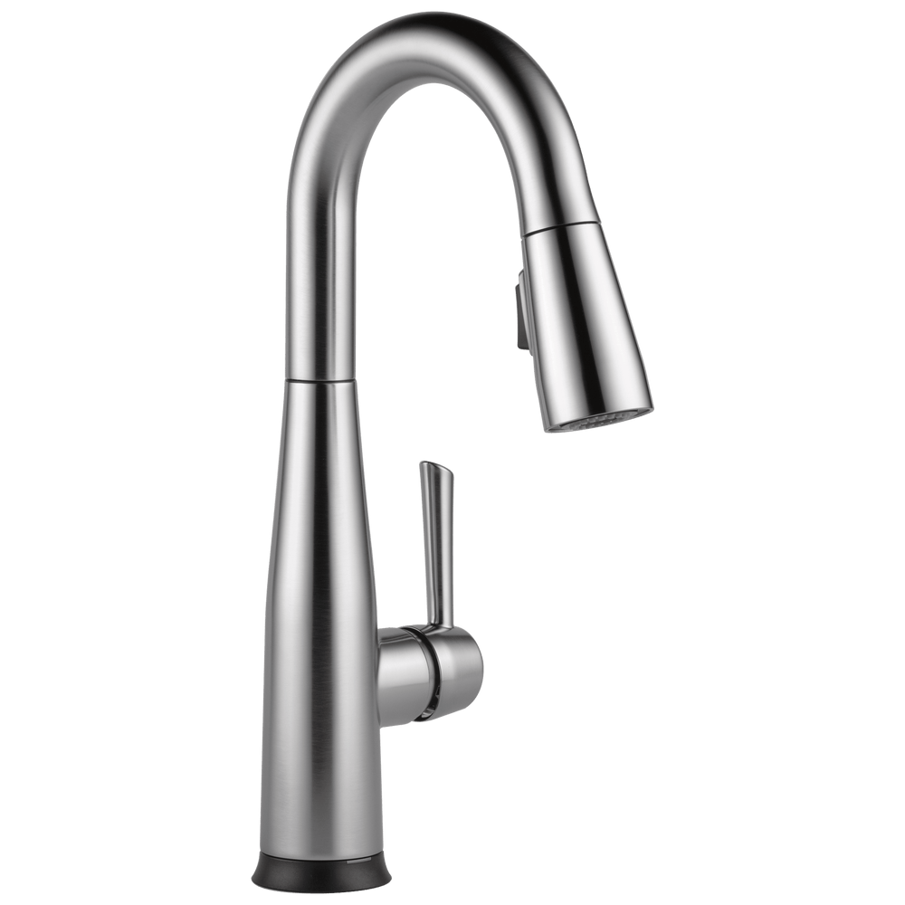 Delta Essa®: Single Handle Pull-Down Bar / Prep Faucet with Touch<sub>2</sub>O® Technology - Maison&Co.