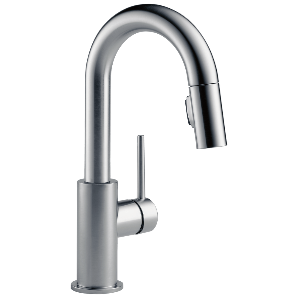 Delta Trinsic®: Single Handle Pull-Down Bar / Prep Faucet - Maison&Co.