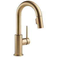 Delta Trinsic®: Single Handle Pull-Down Bar / Prep Faucet - Maison&Co.