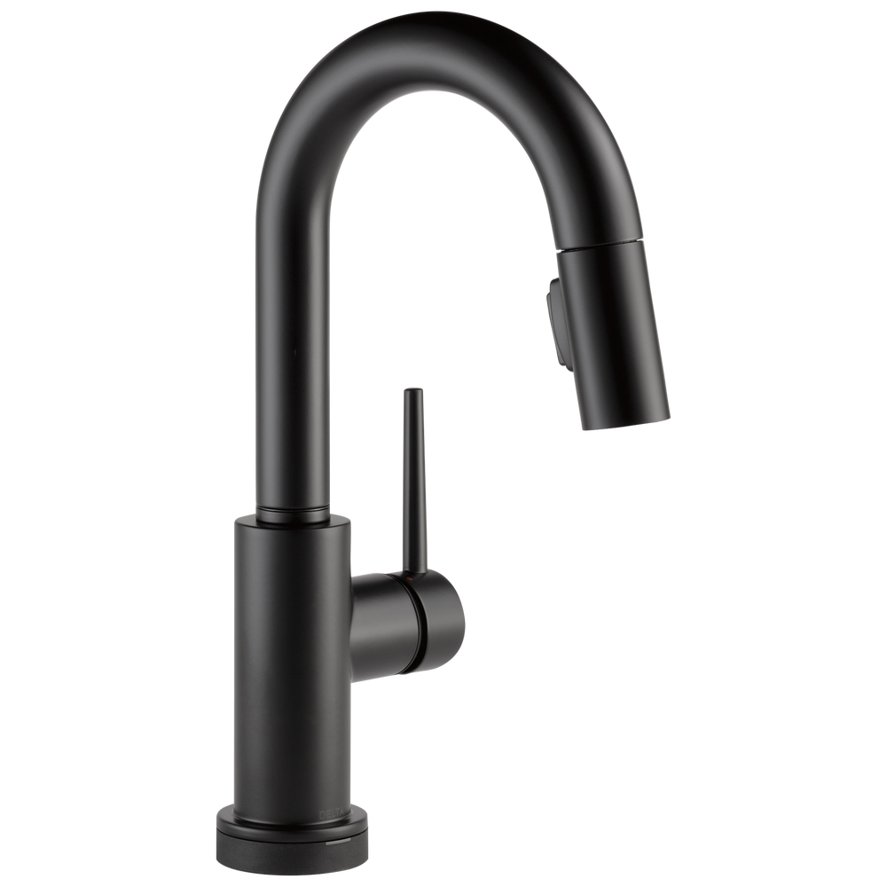 Delta Trinsic®: Single Handle Pull-Down Bar / Prep Faucet with Touch<sub>2</sub>O® Technology - Maison&Co.