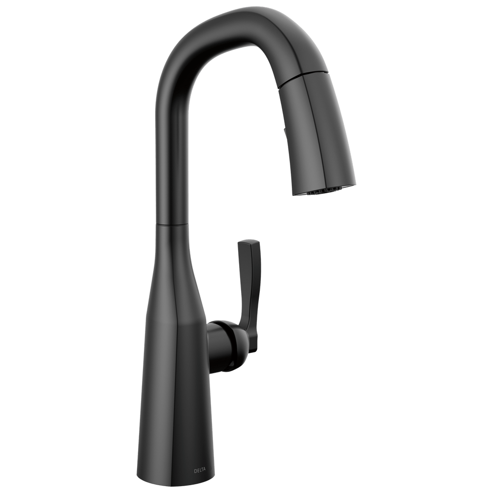 Delta Stryke®: Single Handle Pull-Down Bar/Prep Faucet - Maison&Co.