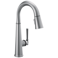 Delta Emmeline™: Single Handle Pull Down Bar/Prep Faucet - Maison&Co.