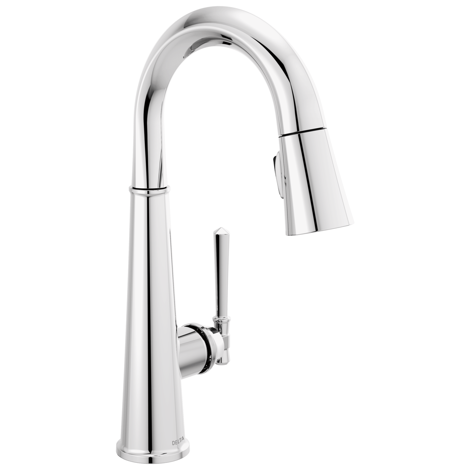 Delta Emmeline™: Single Handle Pull Down Bar/Prep Faucet - Maison&Co.