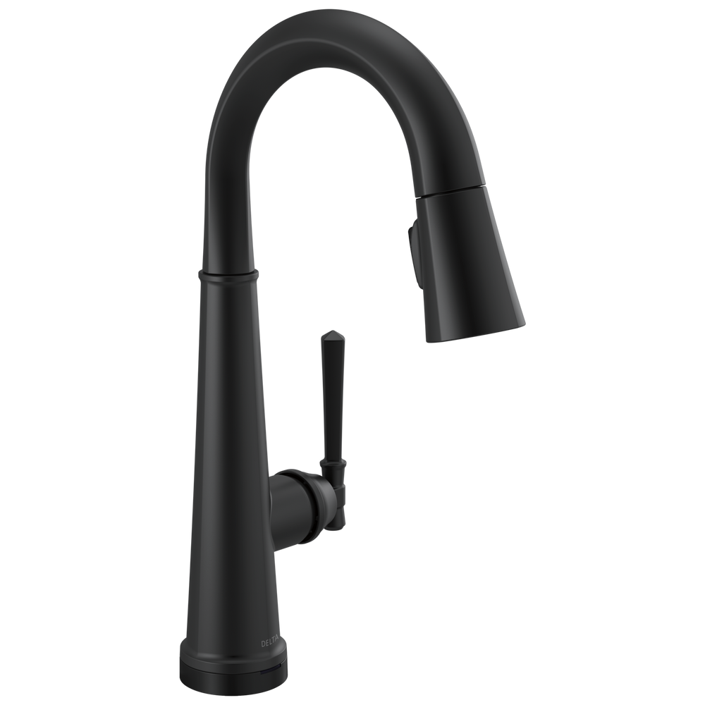Delta Emmeline™: Single Handle Pull Down Bar/Prep Faucet with Touch2O Technology