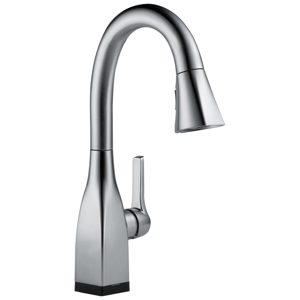 Delta Mateo®: Single Handle Pull-Down Bar / Prep Faucet with Touch<sub>2</sub>O® Technology - Maison&Co.