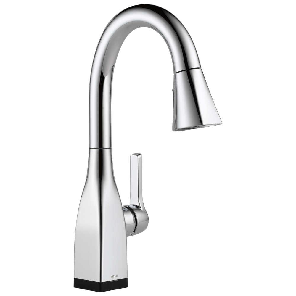 Delta Mateo®: Single Handle Pull-Down Bar / Prep Faucet with Touch<sub>2</sub>O® Technology