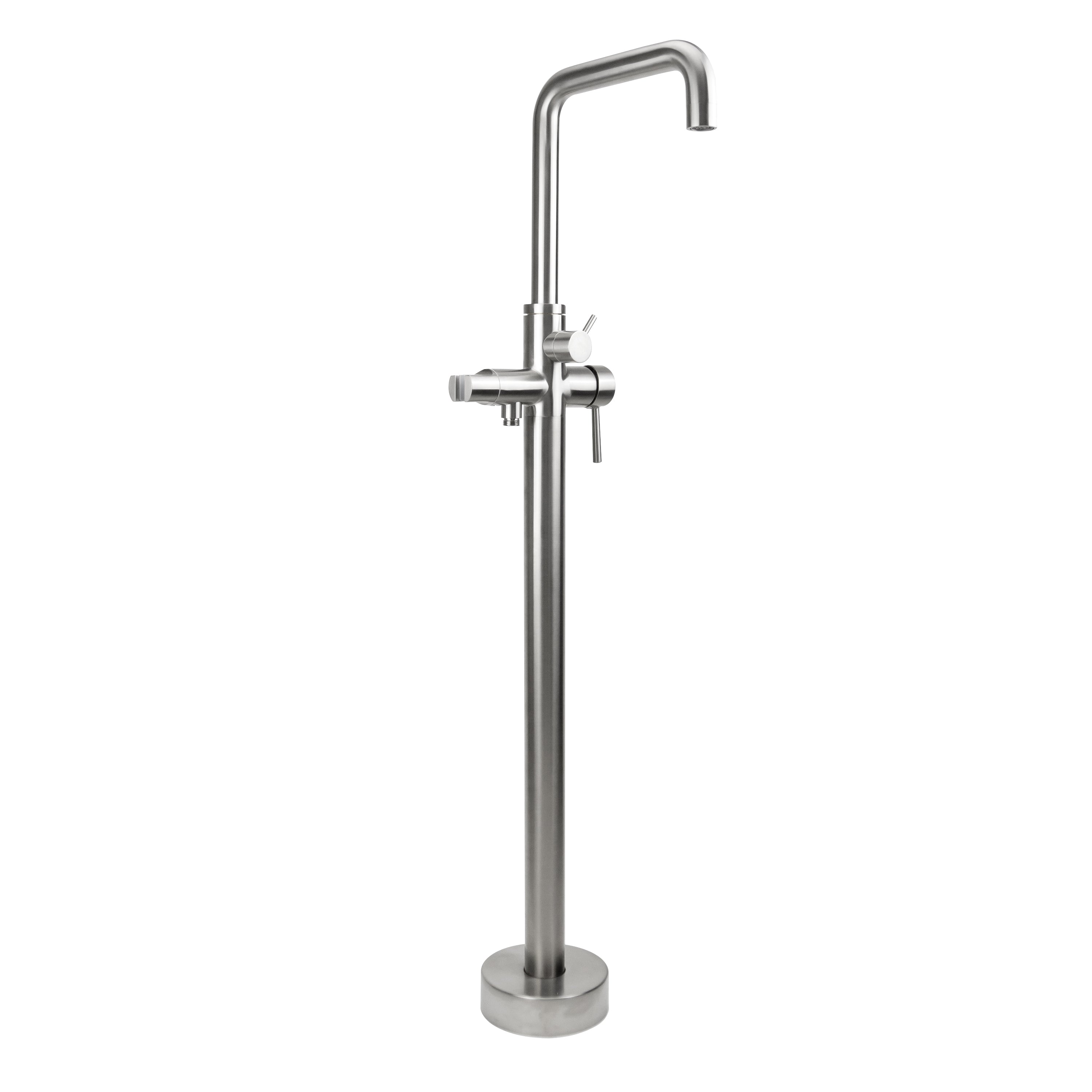 Downtown Contempo Freestanding Tub Filler in Multiple Finishes