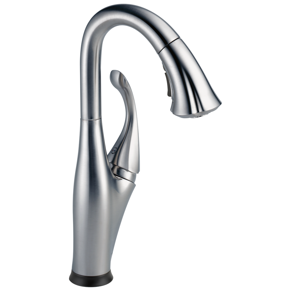 Delta Addison™: Single Handle Pull-Down Bar / Prep Faucet with Touch<sub>2</sub>O® Technology