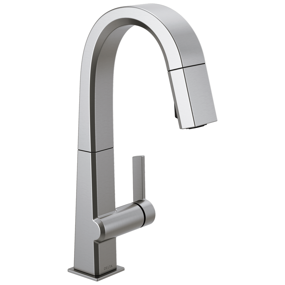 Delta Pivotal™: Single Handle Pull Down Bar/Prep Faucet