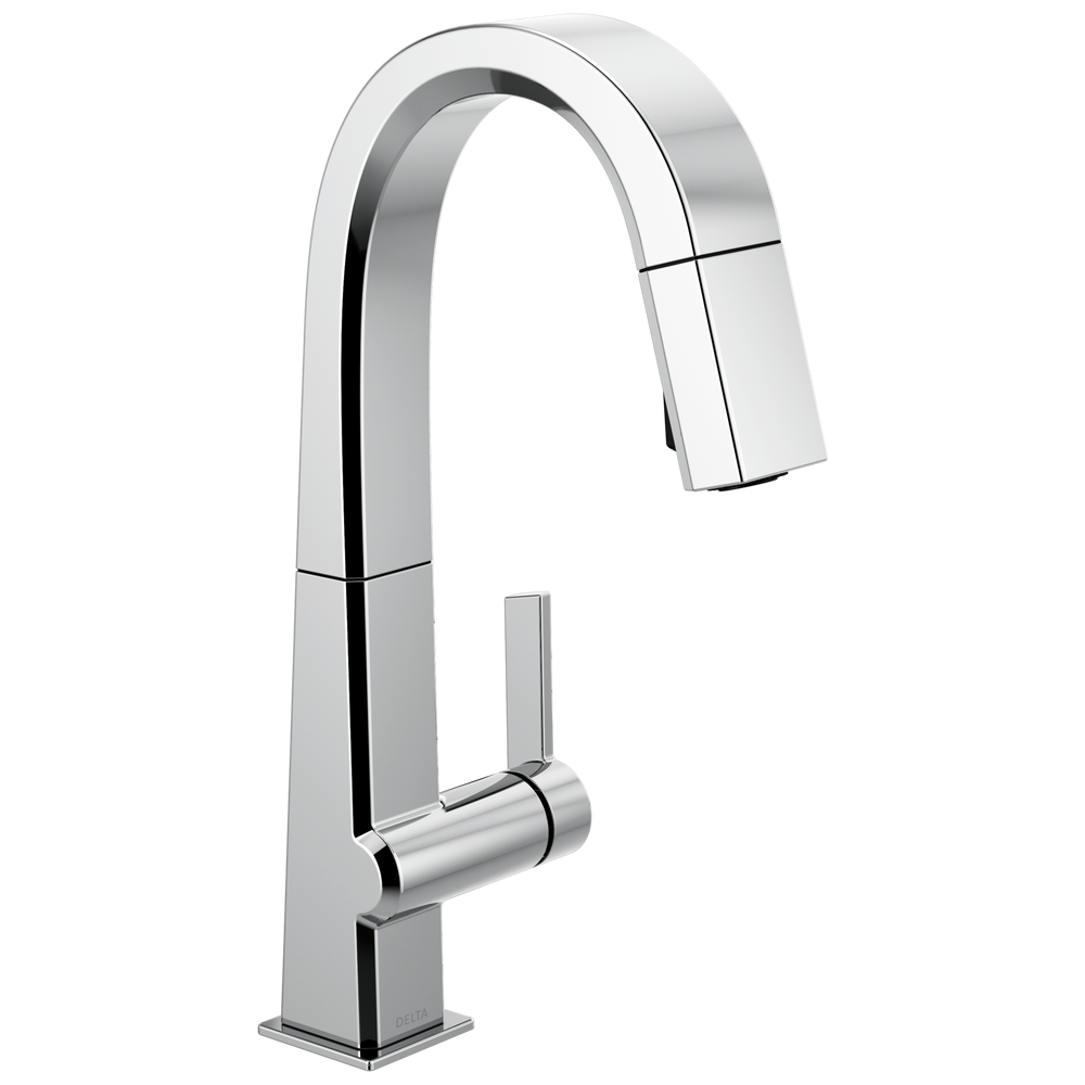 Delta Pivotal™: Single Handle Pull Down Bar/Prep Faucet