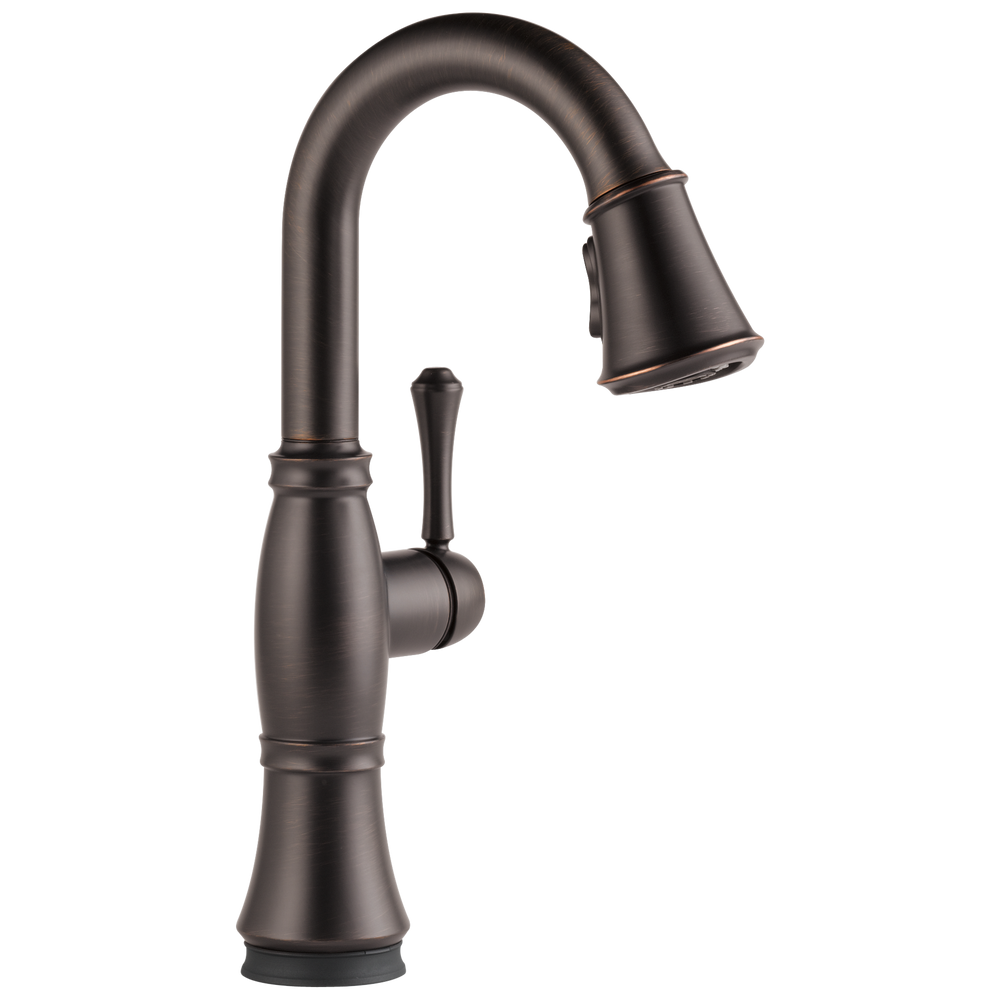 Delta Cassidy™: Single Handle Pull-Down Bar / Prep Faucet with Touch<sub>2</sub>O® Technology