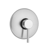 Round Plate With Round Lever Trim For Pressure Balance Valve (J-PBV) in Multiple Finishes - Maison&Co.