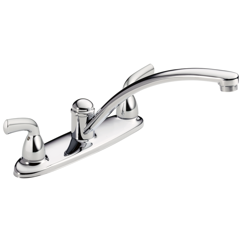 Delta Foundations®: Two Handle Kitchen Faucet