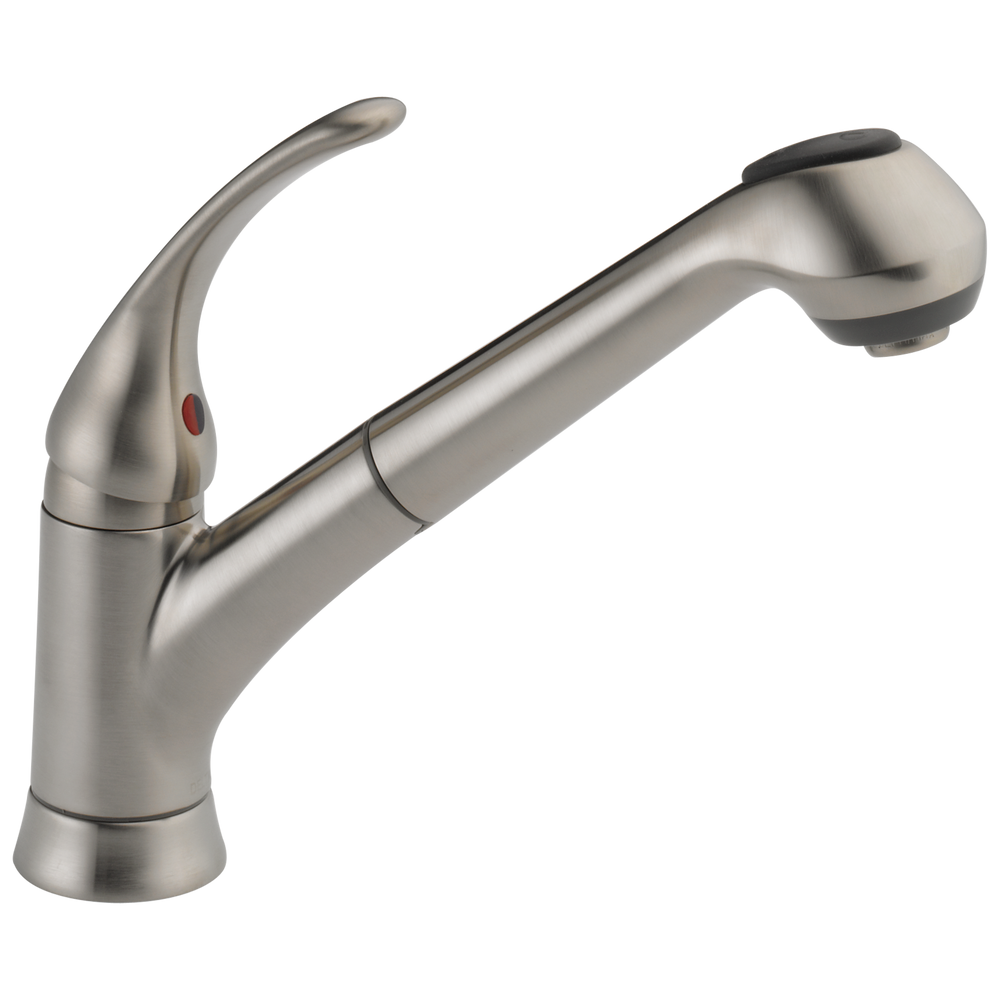 Delta Foundations®: Single Handle Pull-Out Kitchen Faucet