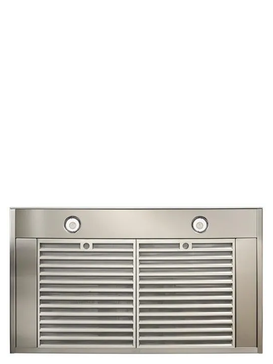 30-INCH 650 MAX BLOWER CFM STAINLESS STEEL CHIMNEY RANGE HOOD WITH PURLED™ LIGHT SYSTEM AND BRUSHED GREY GLASS (WCB3 SERIES)
