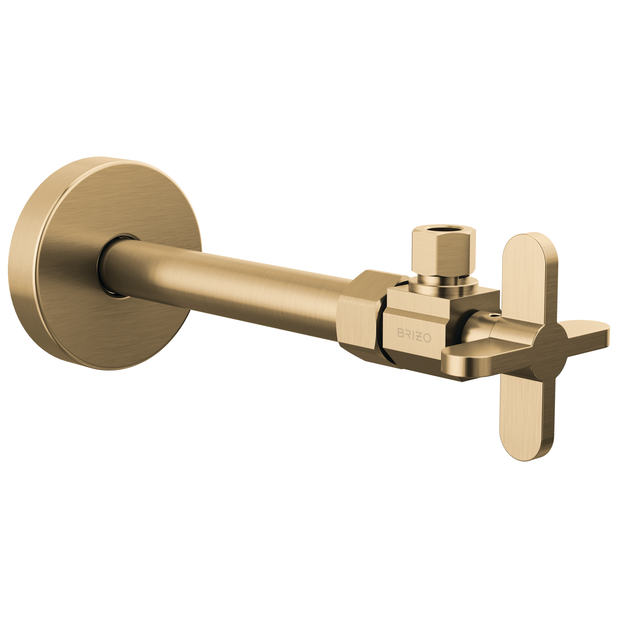 Brizo Odin®: Angled Supply Stop Valve with Cross Handle - Maison&Co.