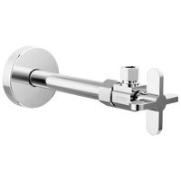 Brizo Odin®: Angled Supply Stop Valve with Cross Handle - Maison&Co.