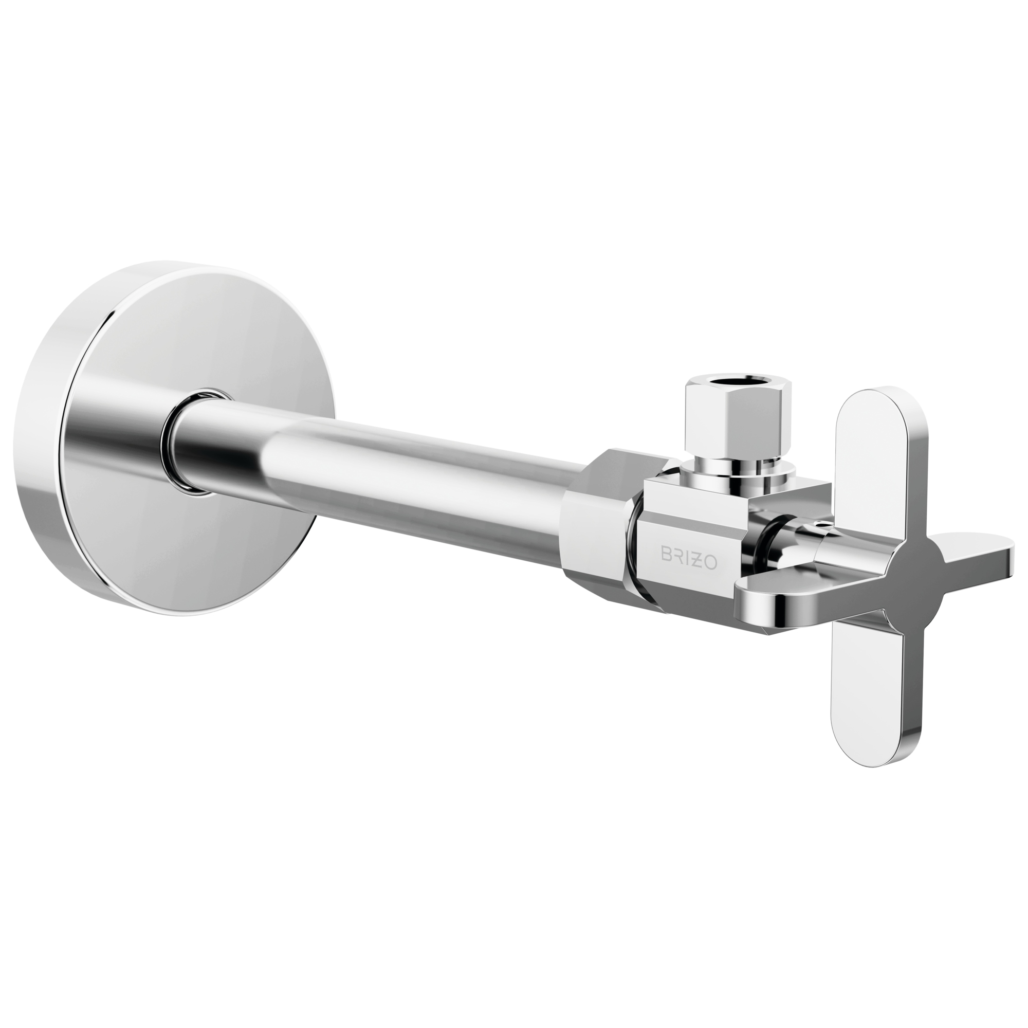 Brizo Odin®: Angled Supply Stop Valve with Cross Handle - Maison&Co.